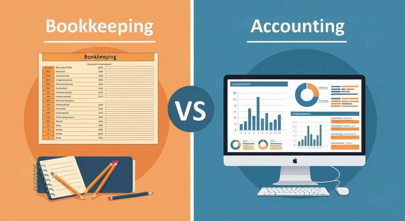 Bookkeeping vs. Accounting (1)