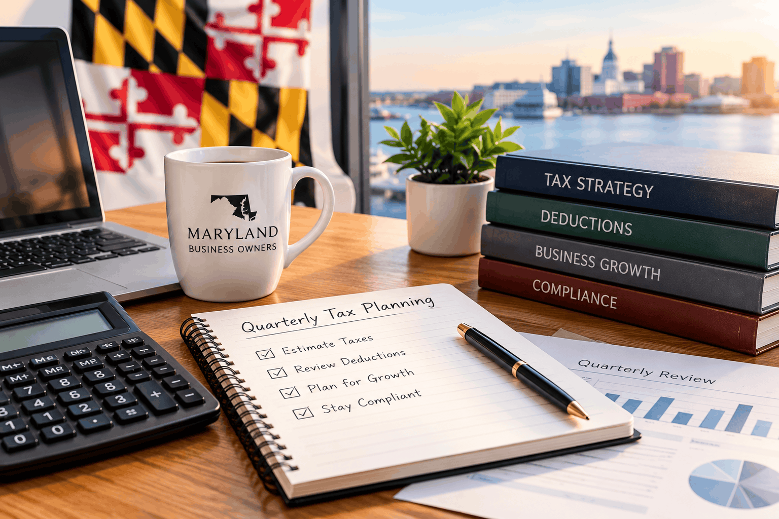 Maryland Quarterly Tax Planning Workspace 